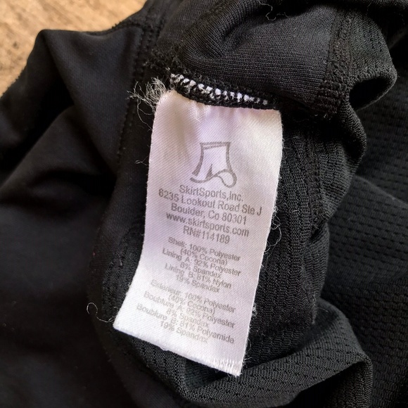 SkirtSports Skirt Sports Black Fitness Skort XL - Picture 5 of 7